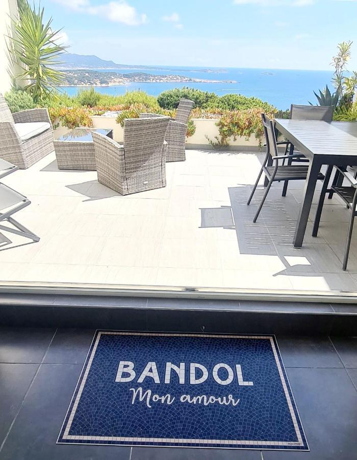 Vue Mer Imprenable Et Piscine Bandol Zewnętrze zdjęcie